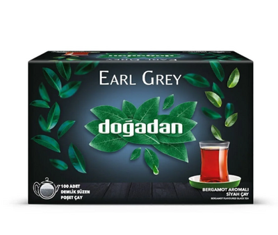 Doğadan Demlik Poşet Çay Earl Grey 100 lü