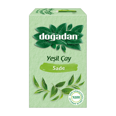 Doğadan Yeşil Çay Sade 18′li