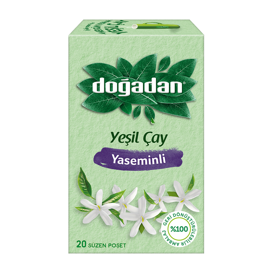 Doğadan Yeşil Çay Yaseminli 18′li