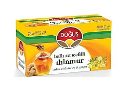 Doğuş Bitki Çayı Bardak Poşet Ballı Zencefilli Ihlamur 20 li