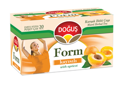 Doğuş Çay - Doğuş Bitki Çayı Bardak Poşet Form Kayısılı 20 li Doğuş Çay - Doğuş Bitki Çayı Bardak Poşet Form Kayısılı 20 li