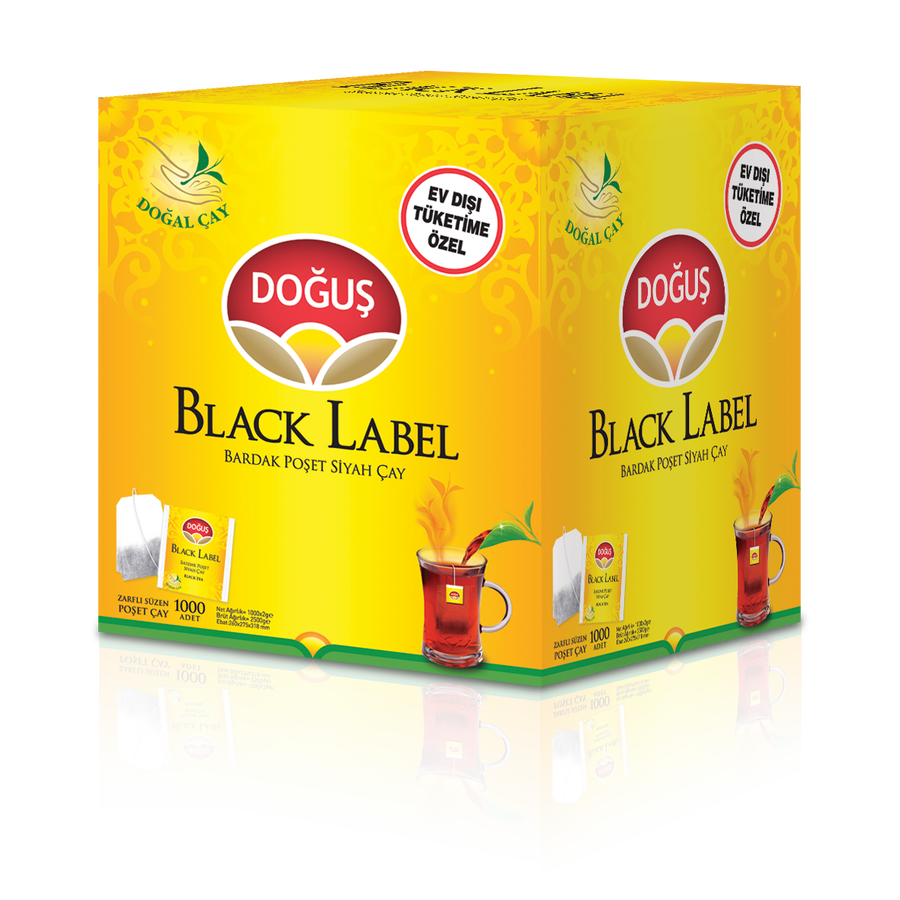 Doğuş Black Label Bardak Poşet Çay 1000li
