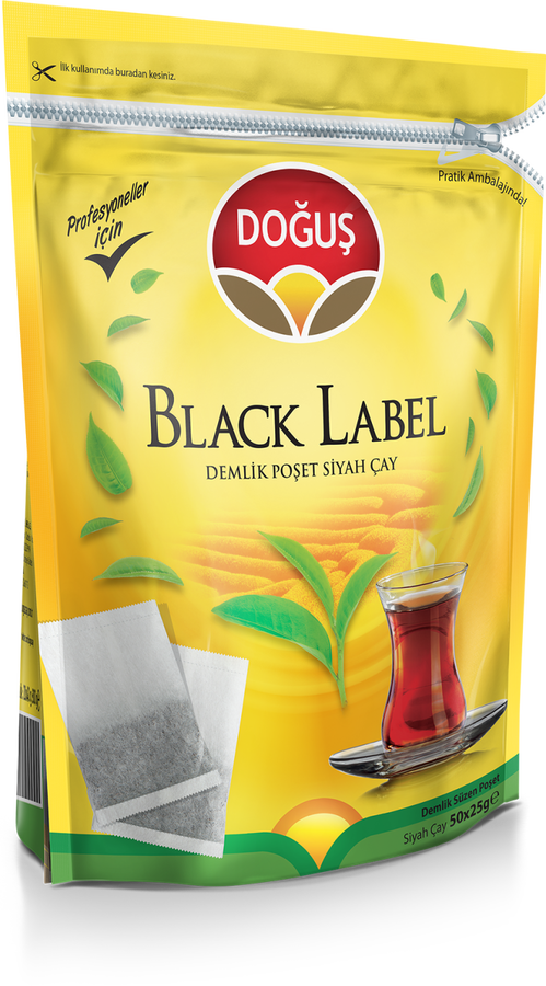Doğuş Black Label Demlik Poşet 25gr 50 Adet