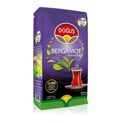 Doğuş Dökme Çay Bergamot Aromalı Siyah Çay 1000gr