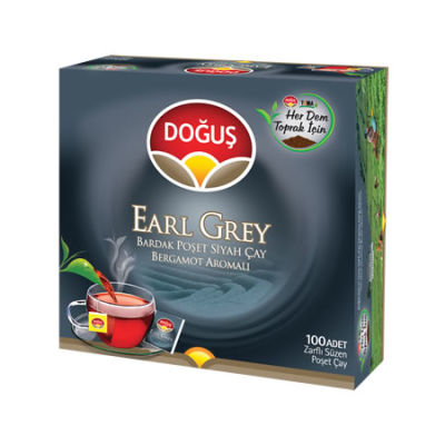 Doğuş Earl Grey Bardak Poşet Çay 100′lü