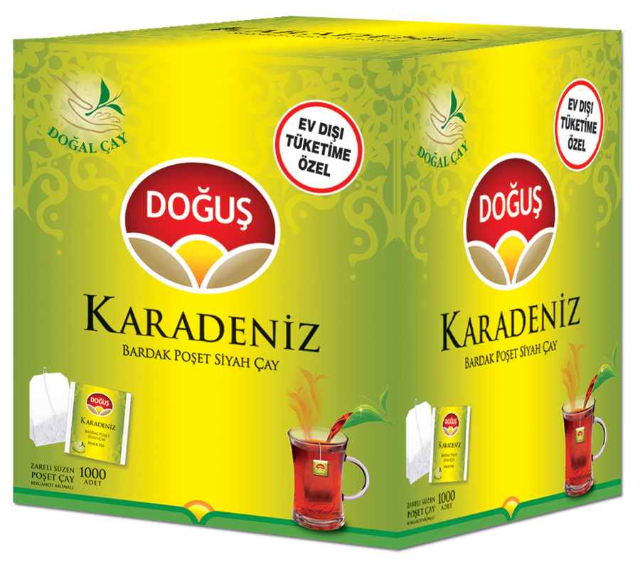 Doğuş Karadeniz Bardak Poşet Çay 1000li
