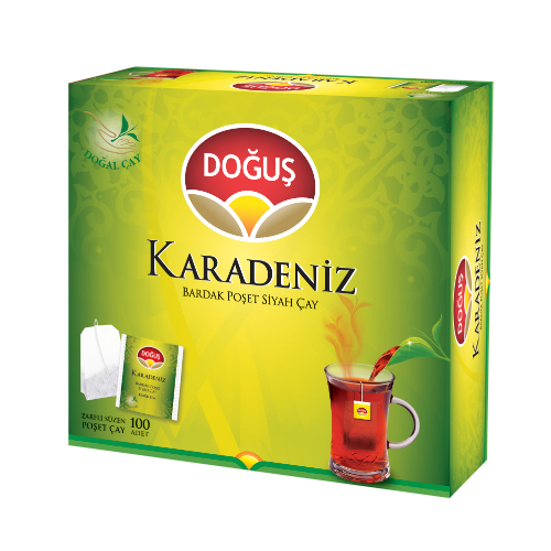 Doğuş Karadeniz Bardak Poşet Çay Bergamot Aromalı 100 Adet