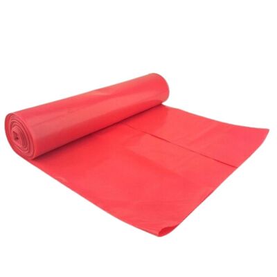 Dökme Çöp Torbası Konteyner 80x110 25 kg Kırmızı
