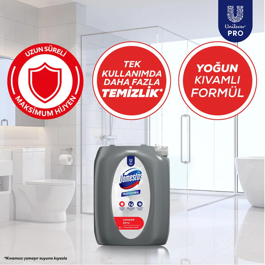 Domestos Professional Çamaşır Suyu 5 lt - Thumbnail