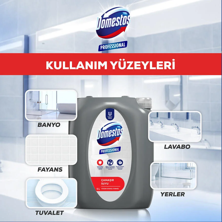Domestos Professional Çamaşır Suyu 5 lt 