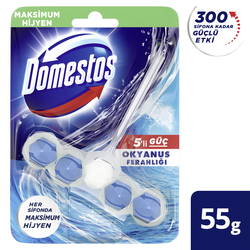 Domestos Tuvalet Blok 5li Güç Okyanus Ferahlığı - Thumbnail