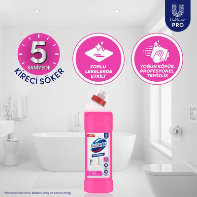 Domestos U-PRO Professional Banyo Temizleyici Asidik 750 ml 