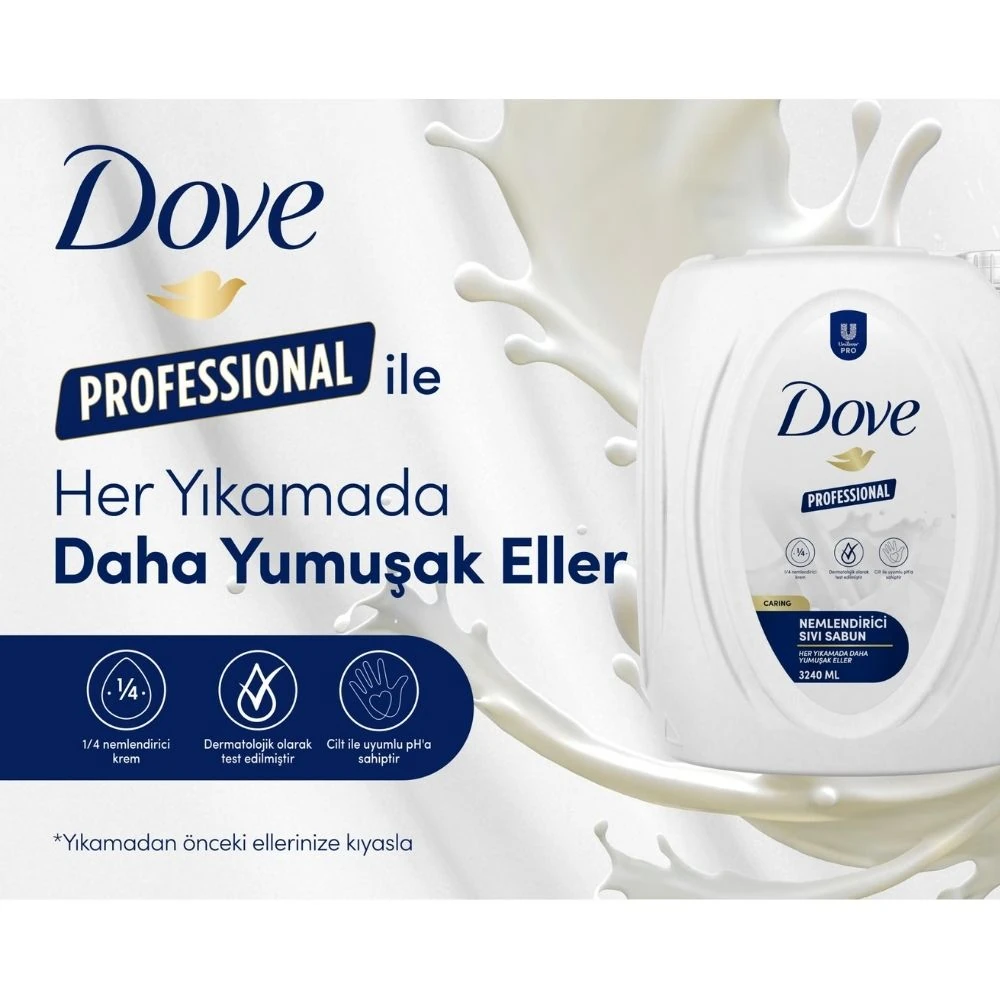 Dove Sıvı Sabun Nemlendiricili Professional 3240ml 64916180