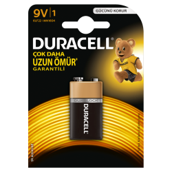 Duracell - Duracell Alkalin 9 Volt Duracell - Duracell Alkalin 9 Volt