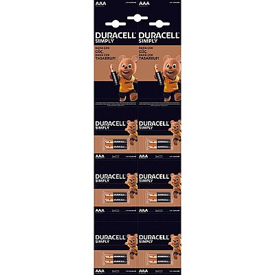 Duracell Alkalin AAA İnce Kalem Pil 2li - 1