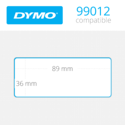 Dymo Geniş Adres Etiketi 520 Etiket 89x36mm 99012 - Thumbnail