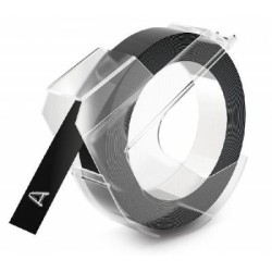 Dymo - Dymo Kabartma Şerit Siyah 9mm