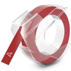 Dymo - Dymo Kabartma Şerit Kırmızı 9mm