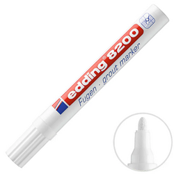 Edding - Edding Fayans Derz Kalemi 8200 Beyaz