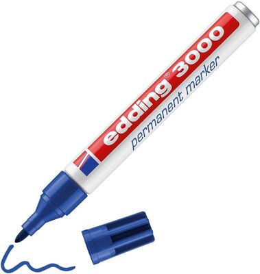 Edding Permanent Marker 3000 Mavi