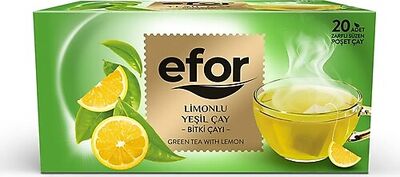 Efor Bitki Çayı Bardak Poşet Yeşilçay&Limon 20li