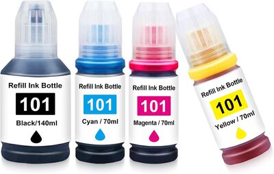 Epson 101 EcoTank 4 Renkli Çoklu Paket C13T03V64A