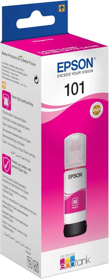 Epson 101 Mürekkep Şişe T03v34a Kırmızı 70ml