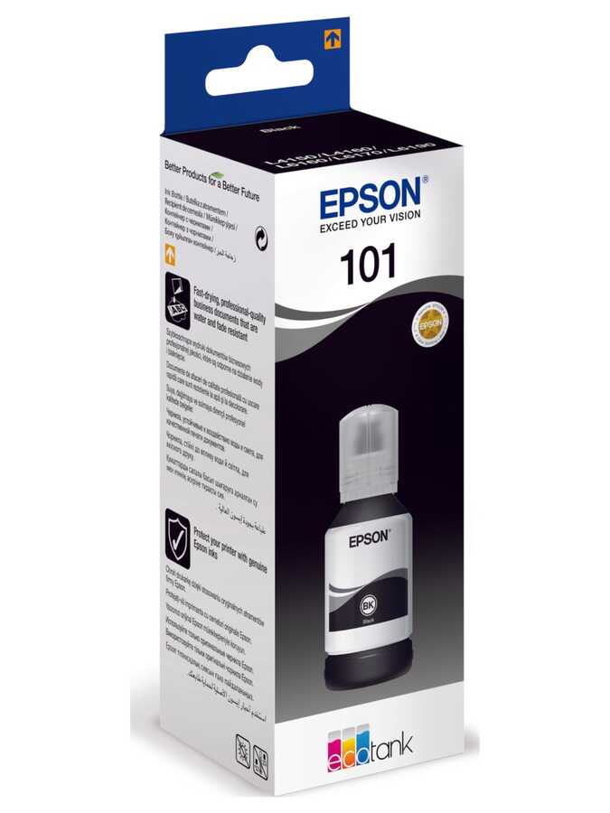 Epson 101 Şişe Mürekkep T03v14a Siyah 70ml
