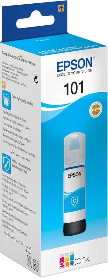 Epson 101 Şişe Mürekkep T03v24a Mavi 70ml