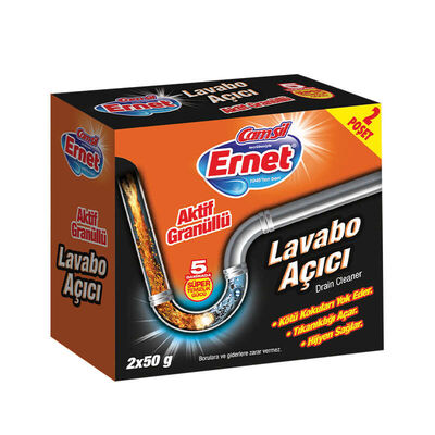 Ernet Lavabo Açıcı 2x50gr