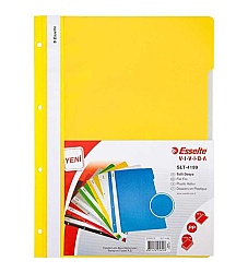 Esselte Telli Dosya Sarı 50li