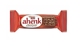 Eti Ahenk Gurme Çikolata Kaplı Fındık Kremalı Gofret 50gr 18li