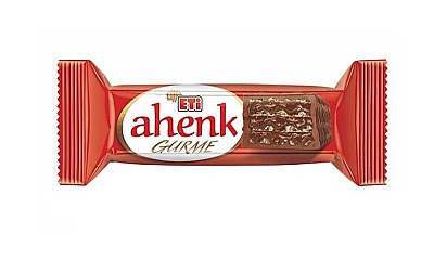 Eti Ahenk Gurme Çikolata Kaplı Fındık Kremalı Gofret 50gr 18li - 1