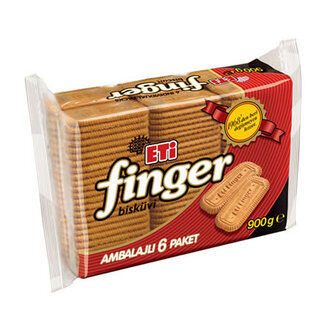 Eti Finger Bisküvi 900gr 5li