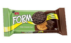 Eti - Eti Form Bisküvi Çikolata Kaplamalı 50gr 24lü Eti - Eti Form Bisküvi Çikolata Kaplamalı 50gr 24lü