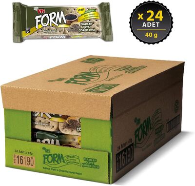 Eti Form Mahlepli Çiyalı ve Çörek Otlu Kepekli Bisküvi 40gr 24 lü