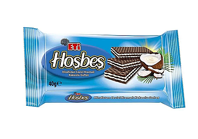 Eti Hoşbeş Hindistan Cevizli 40gr 24lü - 1