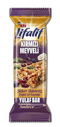Eti - Eti Lifalif Kırmızı Meyveli Yulaf Bar 35gr 12li Eti - Eti Lifalif Kırmızı Meyveli Yulaf Bar 35gr 12li