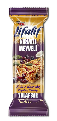 Eti Lifalif Kırmızı Meyveli Yulaf Bar 35gr 16li