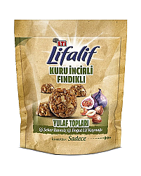 Eti Lifalif Kuru İncirli Fındıklı Yulaf Topları 38gr 16lı