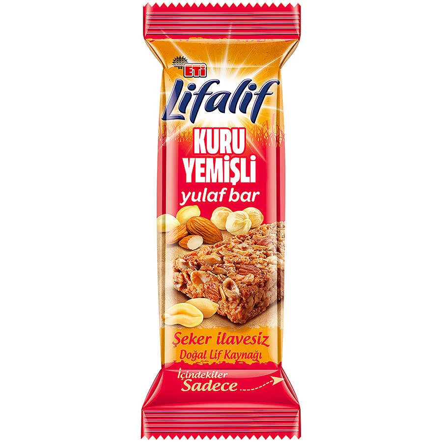 Eti Lifalif Kuru Yemişli Bar 12li paket