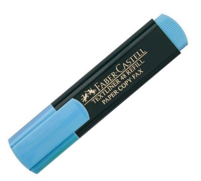 Faber Castell Fosforlu Kalem Mavi