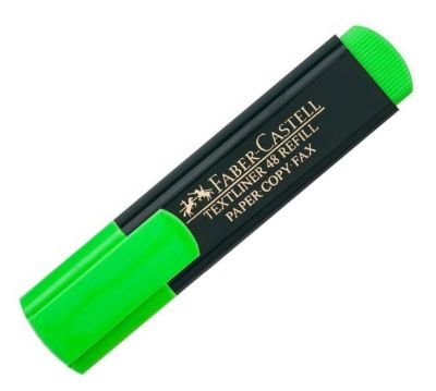 Faber Castell Fosforlu Kalem Yeşil - 1