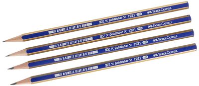 Faber-Castell Kurşun Kalem HB Goldfaber Dereceli 5165000008000 - 1