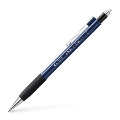 Faber-Castell Mekanik Kurşun Kalem 1347 0.7 B Grip Lacivert 5084134755000