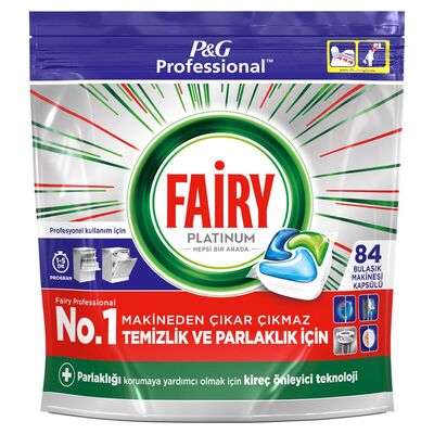 Fairy Jar Platinum Bulaşık Makinesi Kapsülü 84 Adet