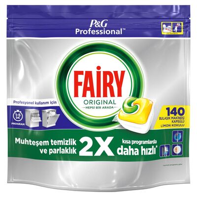 Fairy Professional Bulaşık Makinesi Kapsülü 140lı