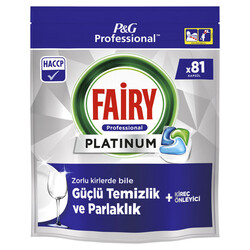 Fairy - Fairy Tablet Bulaşık Deterjanı Platinum Professional 81 li Fairy - Fairy Tablet Bulaşık Deterjanı Platinum Professional 81 li