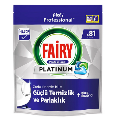 Fairy Tablet Bulaşık Deterjanı Platinum Professional 81 li