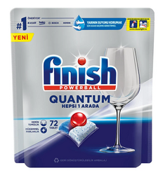 Finish - Finish Bulaşık Deterjanı Tablet Quantum 72 li